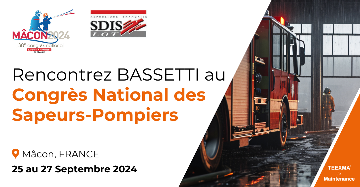 Congrès des Pompiers 2024 à Macon avec BASSETTI