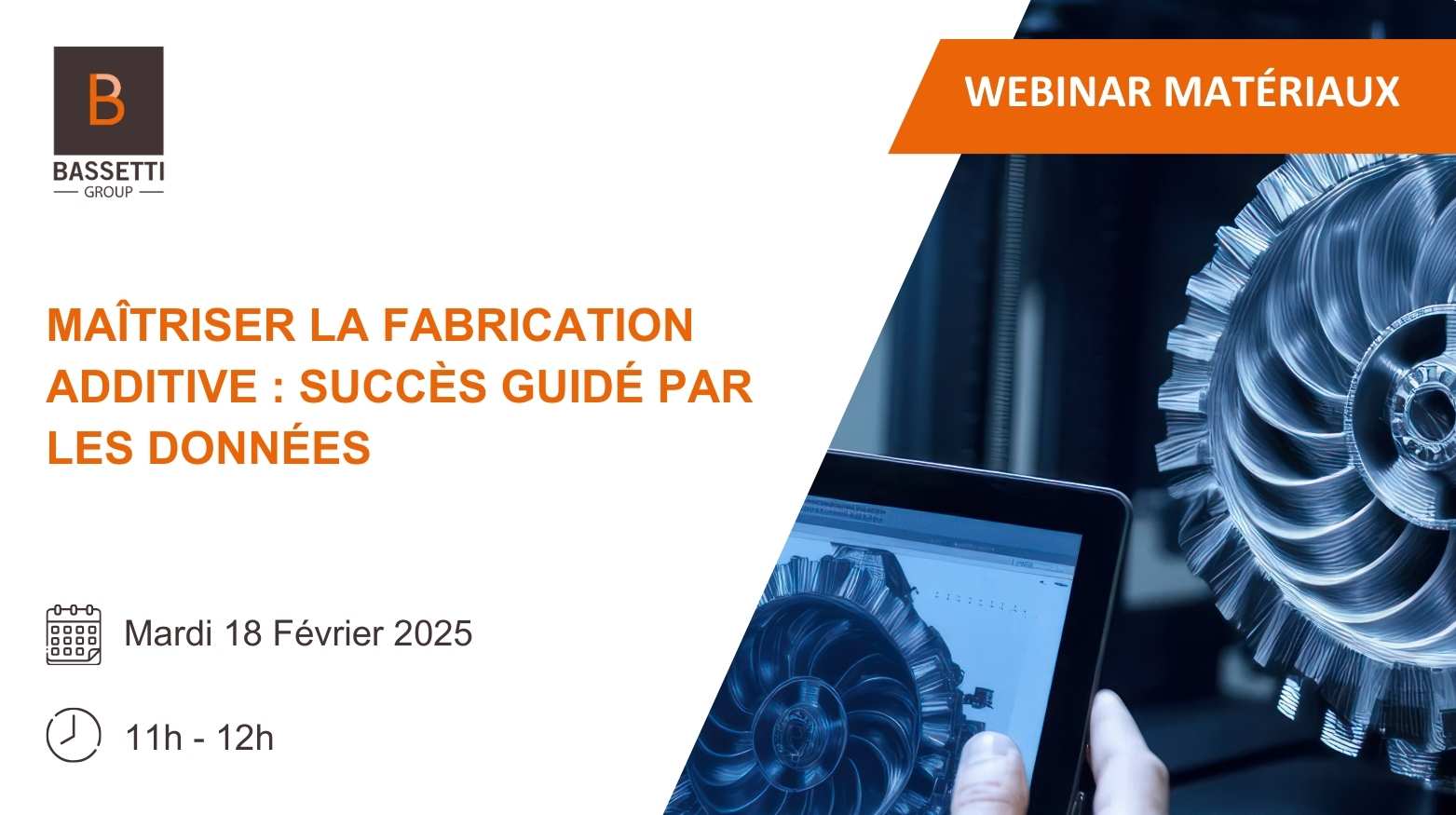 Webinar Maîtriser la fabrication additive : succès guidé par les données