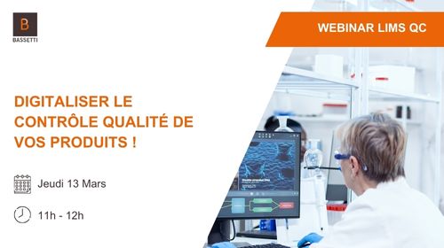 Controle qualite de produits en laboratoire à l'aide de logiciels technique