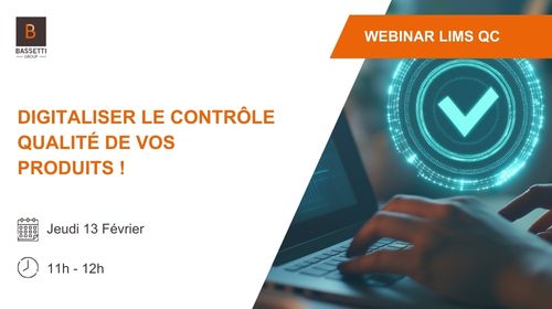 Webinar LIMS Contrôle Qualité