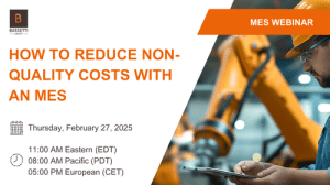 Webinar - How to Reduce Non-Quality Costs with an MES