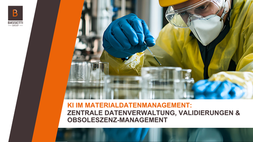 KI im Materialdatenmanagement: Zentrale Datenverwaltung, Validierungen & Obsoleszenz-Management​